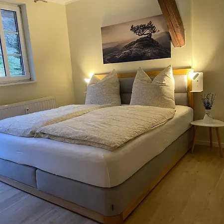 Ferienwohnung Kohlbornsteinblick Am Malerweg Krippen Buitenkant foto